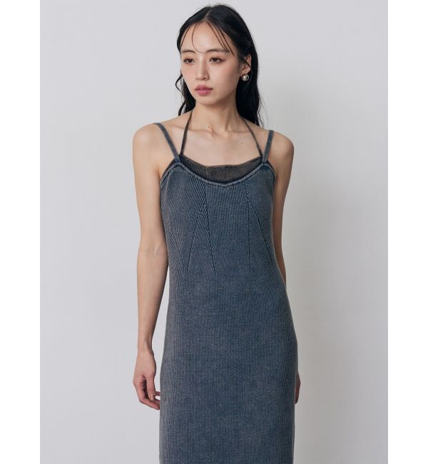 MURUA「レイヤードライクニットキャミワンピース」|ワンピース|