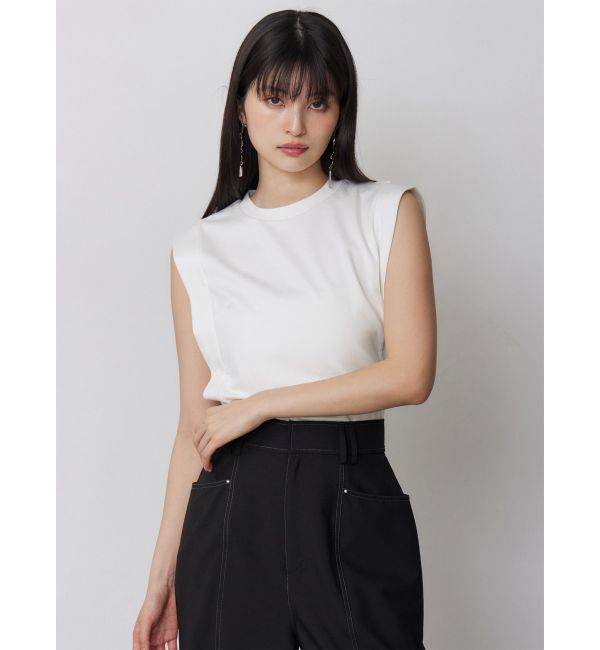 MURUA「フレンチスリーブトップス【接触冷感】」|Tシャツ・カットソー|