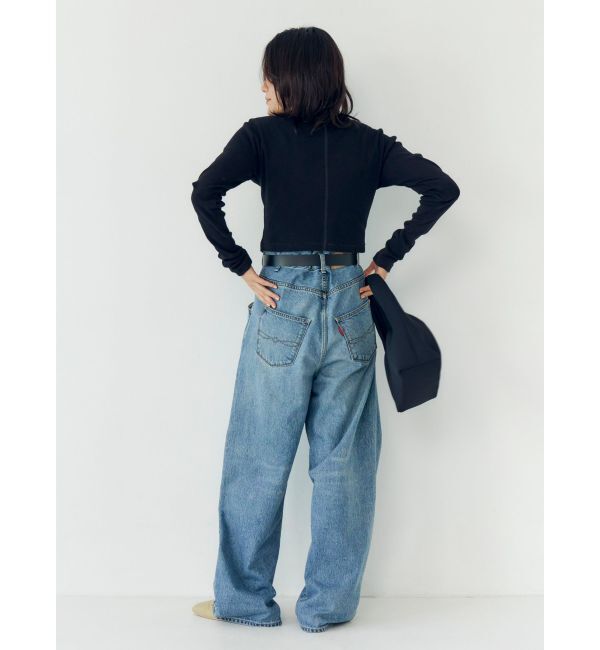 Ungrid「フィットショートロングスリーブTee」|Tシャツ・カットソー|