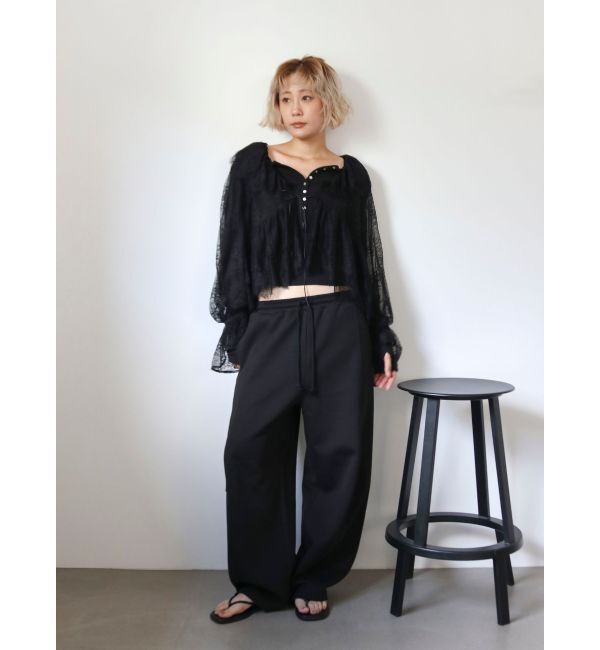 Ungrid「フィットヘンリーロングスリーブTee」|Tシャツ・カットソー|