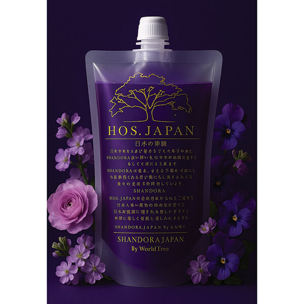  「HOS.JAPAN KUKUシャンプー しっとり・まとまる・おさまり (300ml)」|シャンプー|