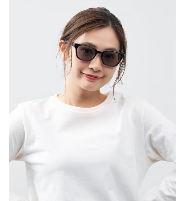  「WEB限定 SUNCUTGlasses/UV100％CUT ウェリントン型 サングラス | SNAP GRIP搭載搭載 スポーツ・アウトドア」|サングラス|