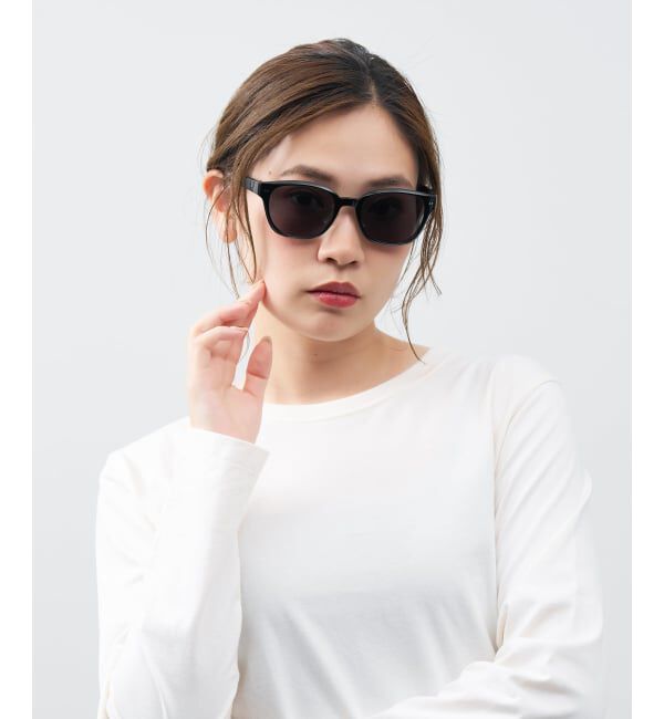  「WEB限定 SUNCUTGlasses/UV100％CUT ウェリントン型 サングラス | SNAP GRIP搭載搭載 スポーツ・アウトドア」|サングラス|
