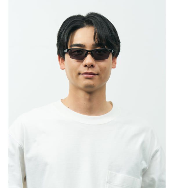  「WEB限定 SUNCUTGlasses/UV100％CUT スクエア型 サングラス | SNAP GRIP搭載搭載 スポーツ・アウトドア」|サングラス|