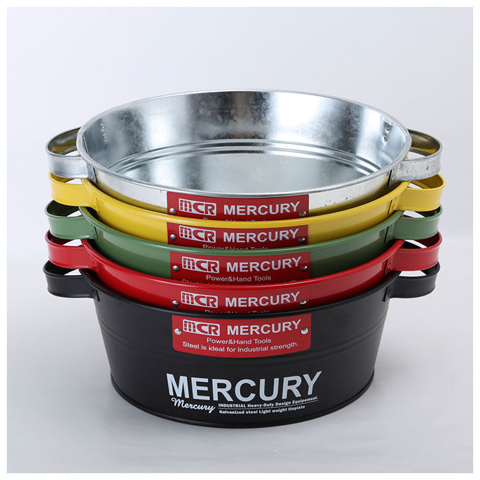 MERCURY「マーキュリー バケツ 通販 ブリキバケツ 雑貨 おしゃれ MERCURY タブバケツ ブリキ」|その他|