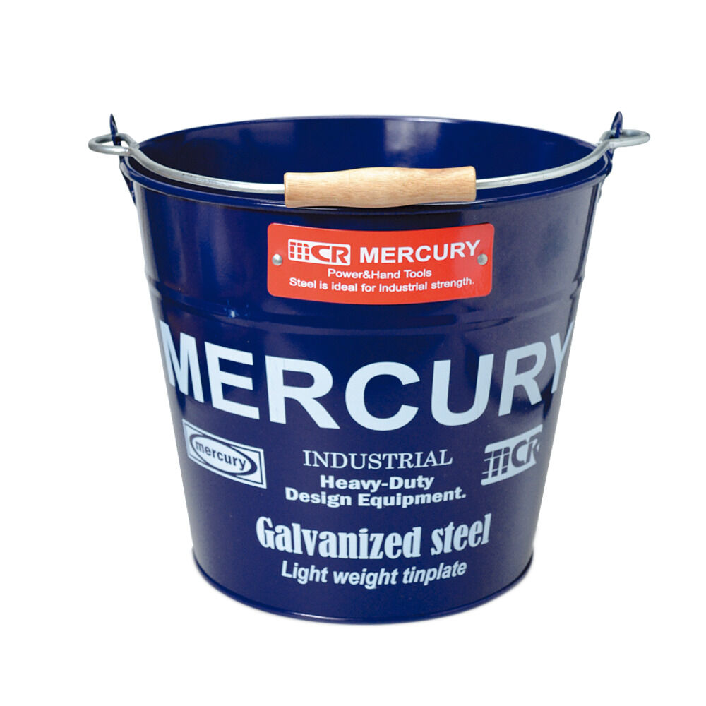 MERCURY「マーキュリー バケツ 通販 おしゃれ ブリキ ガーデニング レギュラー シンプル MERCURY」|その他|ブルー1