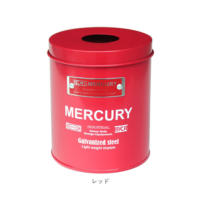 BACKYARD FAMILY「マーキュリー ティッシュボックス mercury 通販 ブリキサニタリーペーパーホルダー ブランド」|その他|