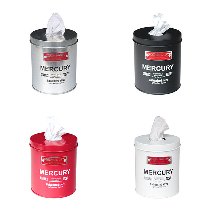 BACKYARD FAMILY「マーキュリー ティッシュボックス mercury 通販 ブリキサニタリーペーパーホルダー ブランド」|その他|