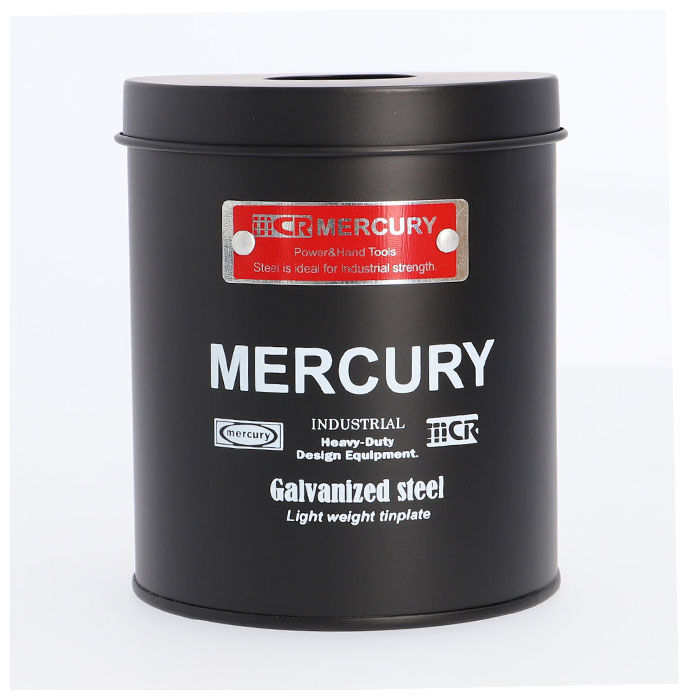 BACKYARD FAMILY「マーキュリー ティッシュボックス mercury 通販 ブリキサニタリーペーパーホルダー ブランド」|その他|