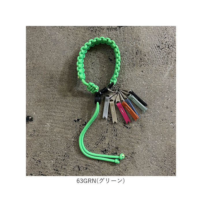 BACKYARD FAMILY「cheek バッグ チャーム C25004 通販 バッグチャーム パラコード ドリンクホルダー」|その他|