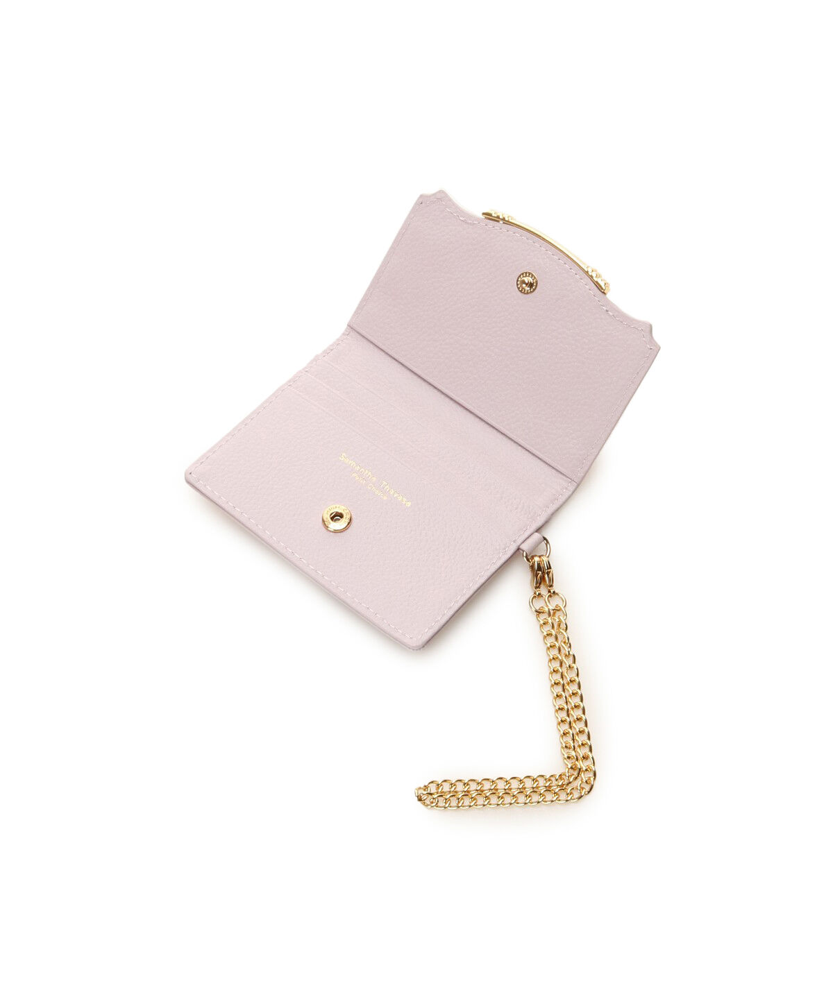 Samantha Thavasa Petit Choice「サイドフラワーバー パスケース」|定期入れ|