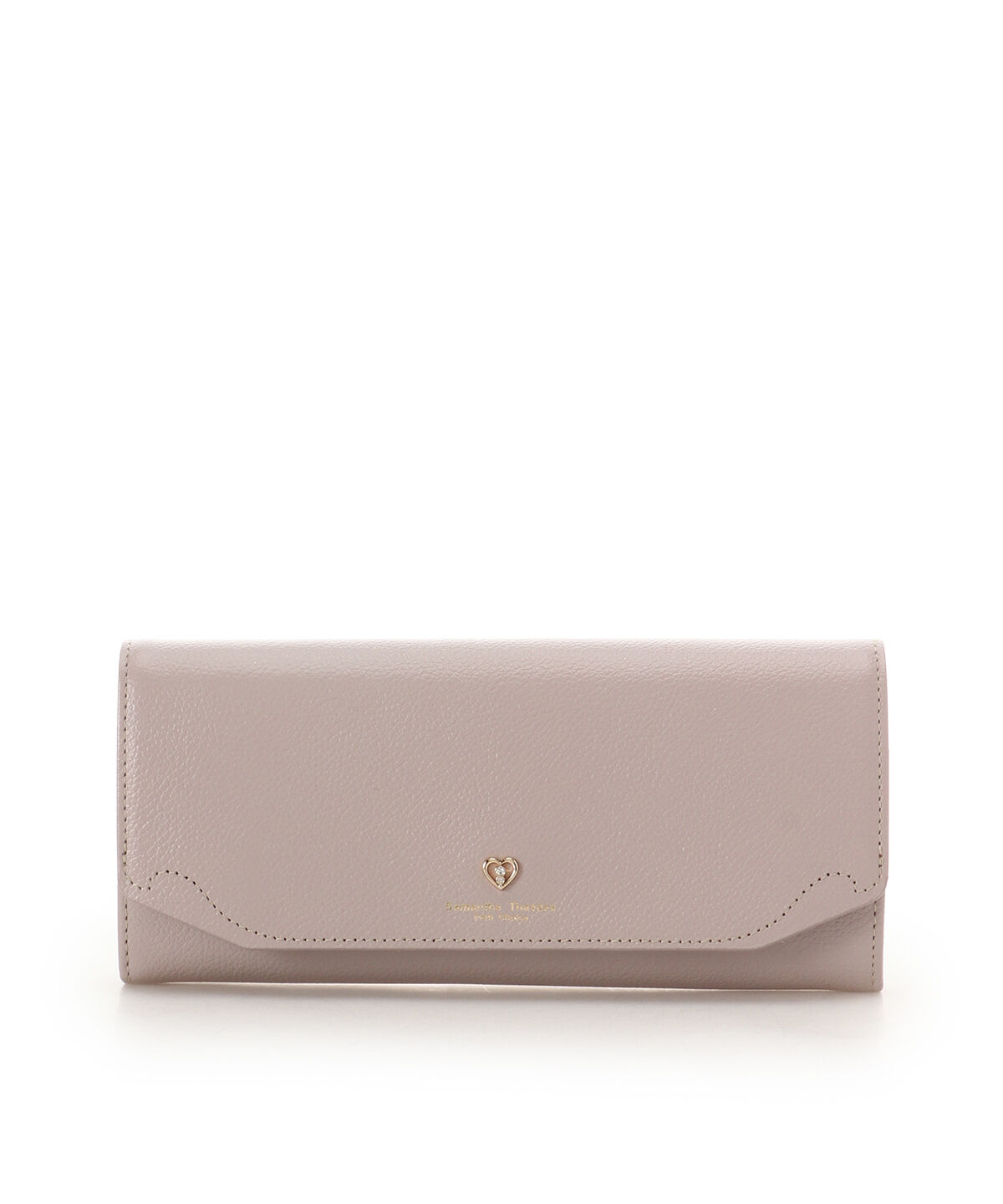 Samantha Thavasa Petit Choice「プチハート金具長財布」|財布|グレージュ