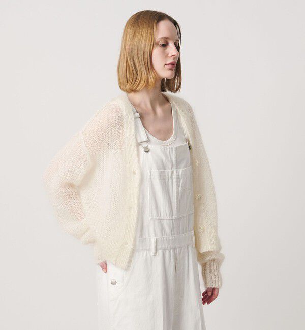 AEWEN MATOPH「＜AEWEN MATOPH＞モヘヤ アゼ カーディガン」|カーディガン|OFF WHITE