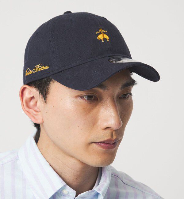 UNITED ARROWS green label relaxing「＜Brooks Brothers＞New Era 9FORTY EX キャップ」|キャップ・キャスケット|NAVY