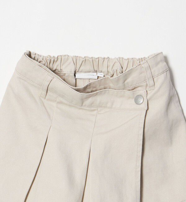 UNITED ARROWS green label relaxing「ツイル アシメ キュロット / キッズ 100cm-160cm」|スカート|