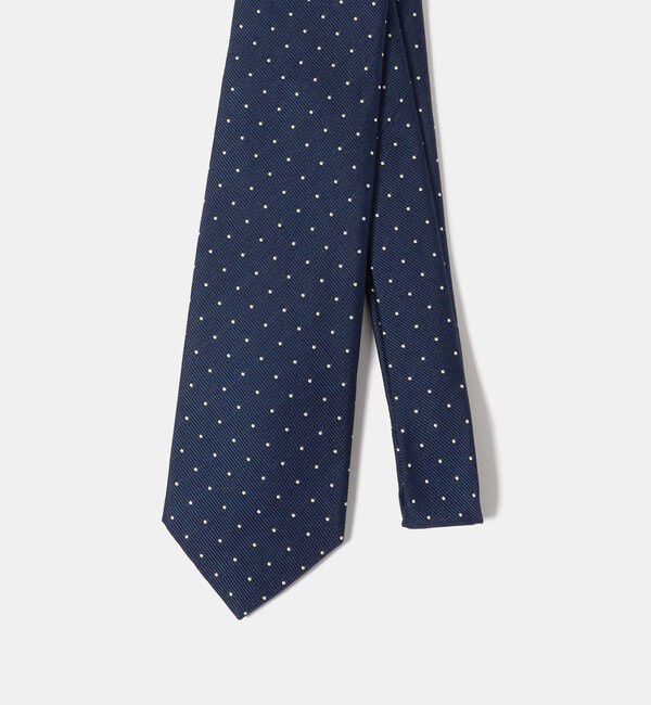 UNITED ARROWS green label relaxing「GLR JAPAN VINTAGE 8.0cm ドット ネクタイ」|ネクタイ・蝶ネクタイ|