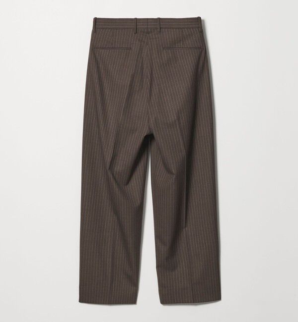 STEVEN ALAN「＜Steven Alan＞ ウール トロピカル インツープリーツ ドレス トラウザーズ」|スラックス|