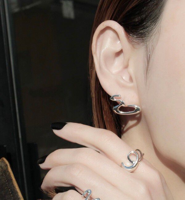 BEAUTY&YOUTH UNITED ARROWS「＜Soierie＞Virtual ピアス」|ピアス|