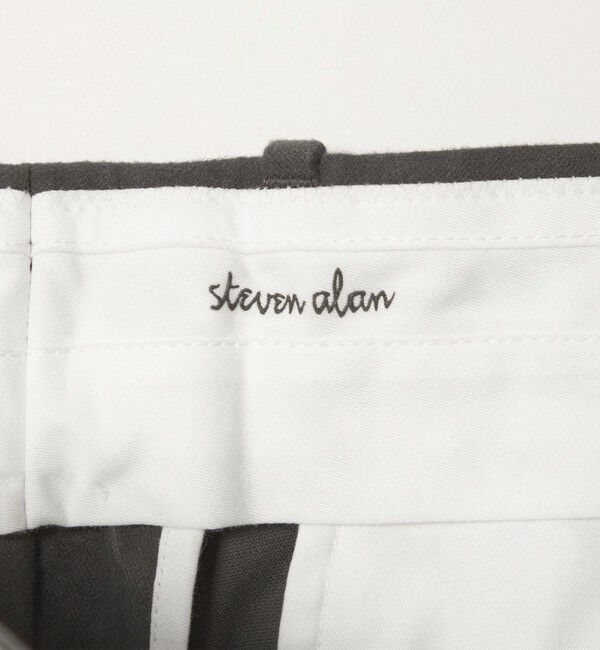 STEVEN ALAN「＜Steven Alan＞ ライトモールスキン イン ツープリーツ ドレス トラウザーズ II」|スラックス|