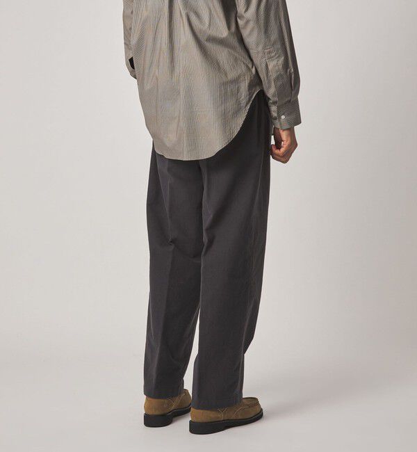 STEVEN ALAN「＜Steven Alan＞ ライトモールスキン イン ツープリーツ ドレス トラウザーズ II」|スラックス|