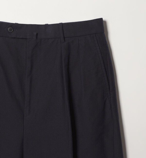 STEVEN ALAN「＜Steven Alan＞ ライトモールスキン イン ツープリーツ ドレス トラウザーズ II」|スラックス|