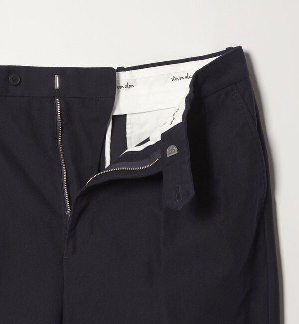 STEVEN ALAN「＜Steven Alan＞ ライトモールスキン イン ツープリーツ ドレス トラウザーズ II」|スラックス|