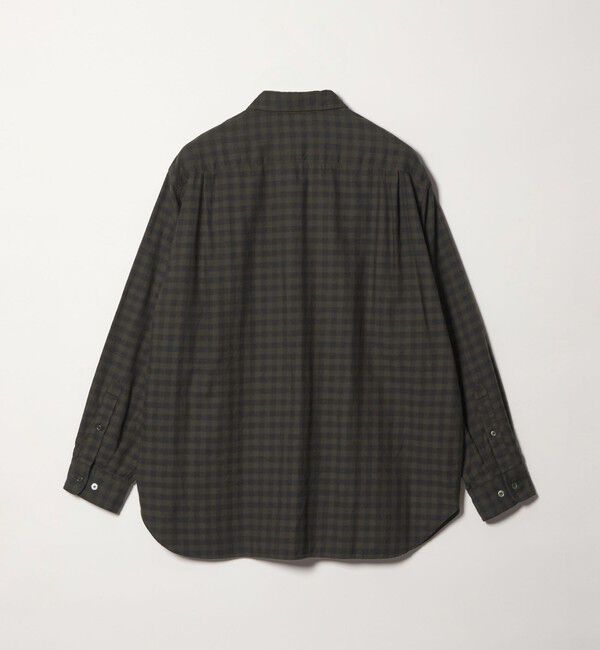 STEVEN ALAN「＜Steven Alan＞ ネル ギンガムチェック レギュラーカラー シャツ LOOSE」|シャツ・ブラウス|