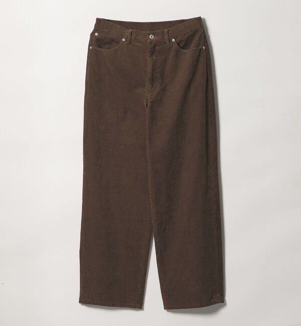 STEVEN ALAN「＜Steven Alan＞ 13W コーデュロイ 5P バギー ストレート パンツ」|その他|DK.BROWN