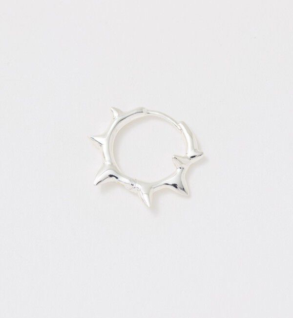 BEAUTY&YOUTH UNITED ARROWS「＜Soierie＞Raw edge フープピアス」|ピアス|