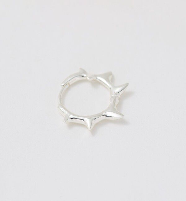 BEAUTY&YOUTH UNITED ARROWS「＜Soierie＞Raw edge フープピアス」|ピアス|