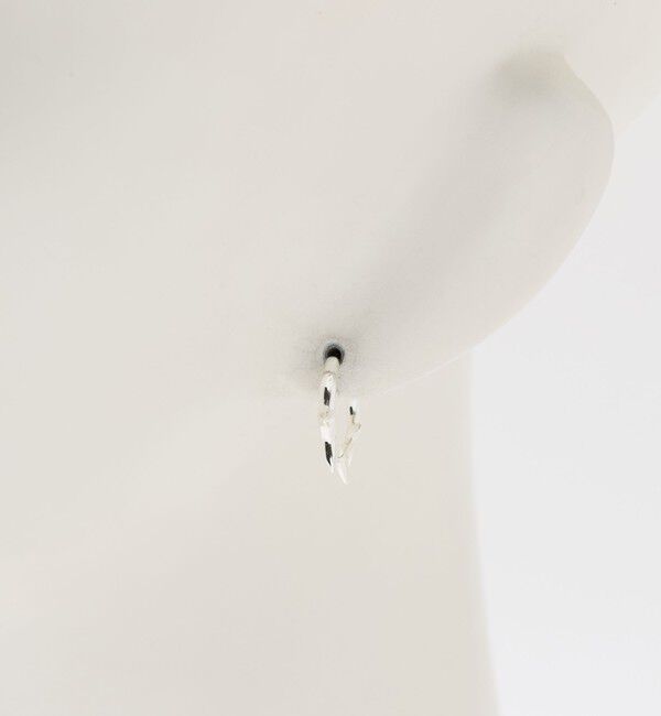 BEAUTY&YOUTH UNITED ARROWS「＜Soierie＞Raw edge フープピアス」|ピアス|
