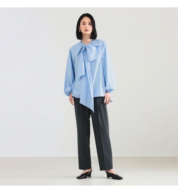 Demi-Luxe BEAMS 「【CLASSY.10月号掲載】マルチウェイ ボウタイ ブラウス」|シャツ・ブラウス|