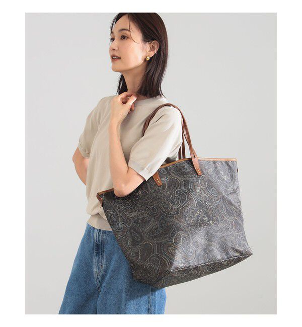 BEAMS SELECTION for WOMEN「A VACATION / ROAM PAISLEY トートバッグ」|トートバッグ|