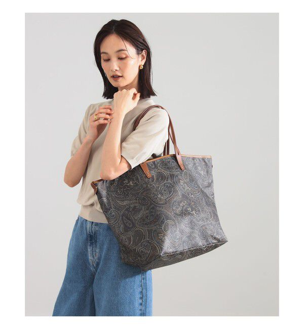BEAMS SELECTION for WOMEN「A VACATION / ROAM PAISLEY トートバッグ」|トートバッグ|