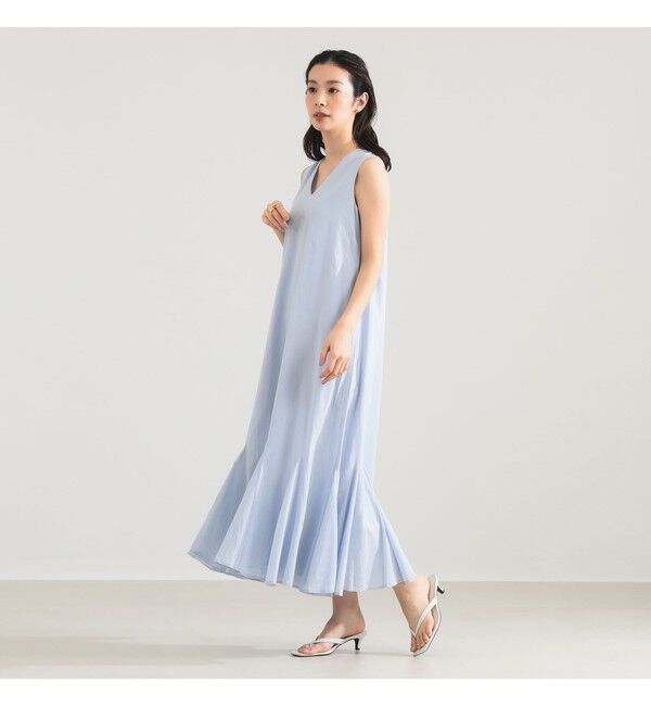 BEAMS SELECTION for WOMEN「【別注】MARIHA / 夏の月影  ワンピース ソリッド」|ワンピース|
