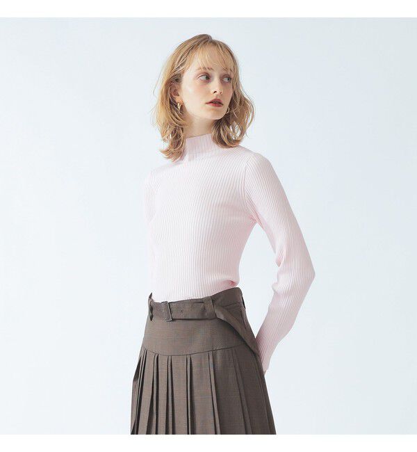 Ray BEAMS 「RIB_Hi/N」|ニット・セーター|PINK