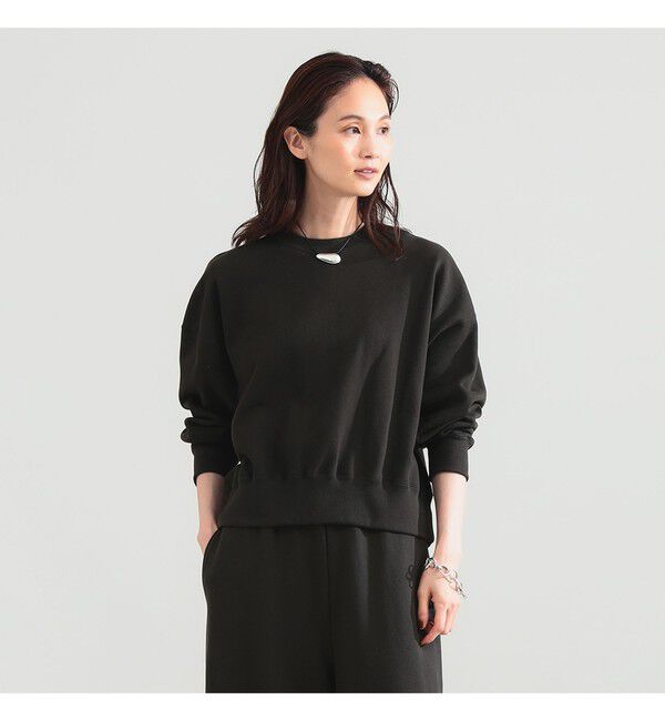 BEAMS SELECTION for WOMEN「【別注】SLOANE / 裏毛 ショート丈 ロングスリーブ スウェット」|パーカー|
