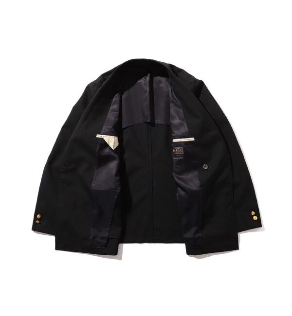 BEAMS「BEAMS PLUS / 4B Double Breasted Blazer Wool」|テーラードジャケット|