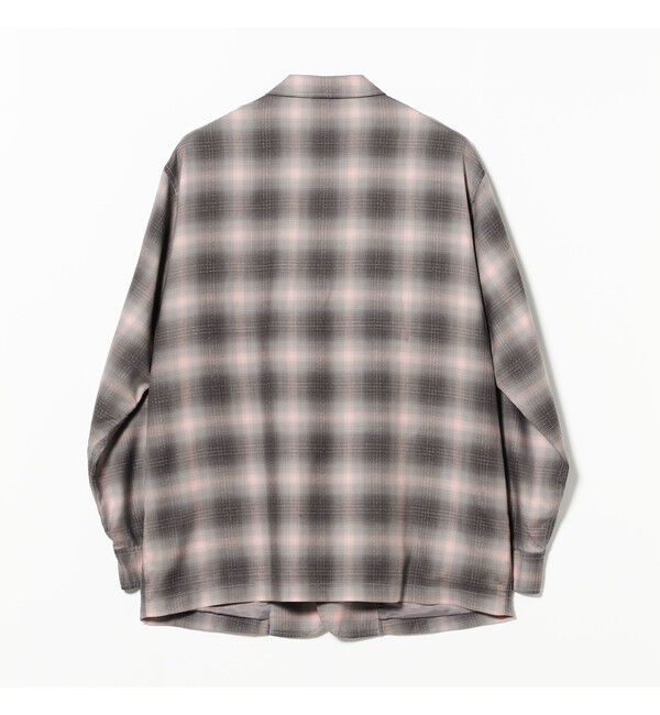 BEAMS PLUS「4B Cuffs Jacket Washble Wool Ombre Plaid」|テーラードジャケット|