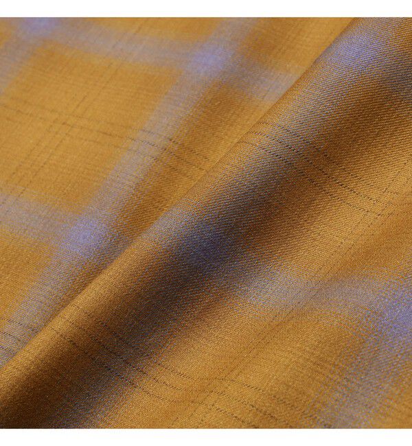 BEAMS PLUS「4B Cuffs Jacket Washble Wool Ombre Plaid」|テーラードジャケット|