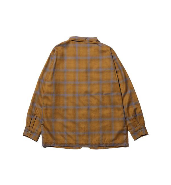 BEAMS PLUS「4B Cuffs Jacket Washble Wool Ombre Plaid」|テーラードジャケット|