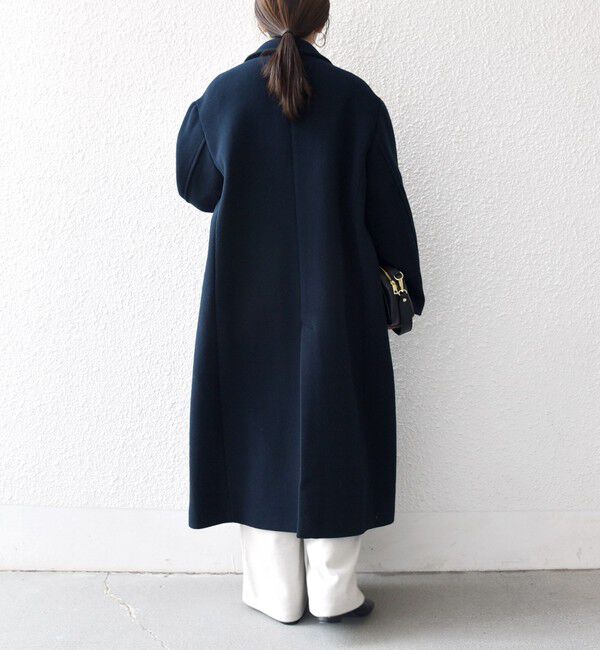 SHIPS any「《一部追加予約》【WEB限定】PURE WOOL ロング テーラード コート」|チェスターコート|