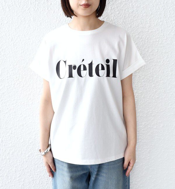 SHIPS Colors 「【一部WEB限定】SHIPS Colors:〈接触冷感・UVカット〉ビッグロゴ ドルマン Tシャツ◇」|Tシャツ・カットソー|