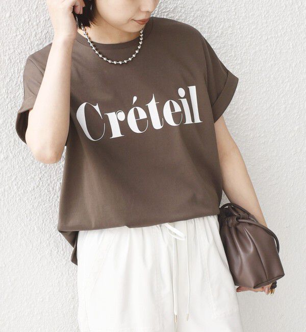 SHIPS Colors 「【一部WEB限定】SHIPS Colors:〈接触冷感・UVカット〉ビッグロゴ ドルマン Tシャツ◇」|Tシャツ・カットソー|