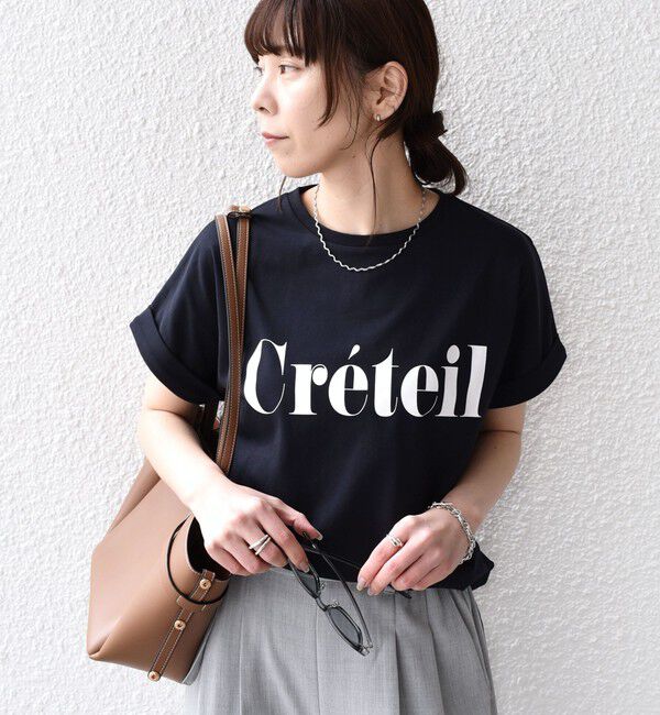 SHIPS Colors 「【一部WEB限定】SHIPS Colors:〈接触冷感・UVカット〉ビッグロゴ ドルマン Tシャツ◇」|Tシャツ・カットソー|