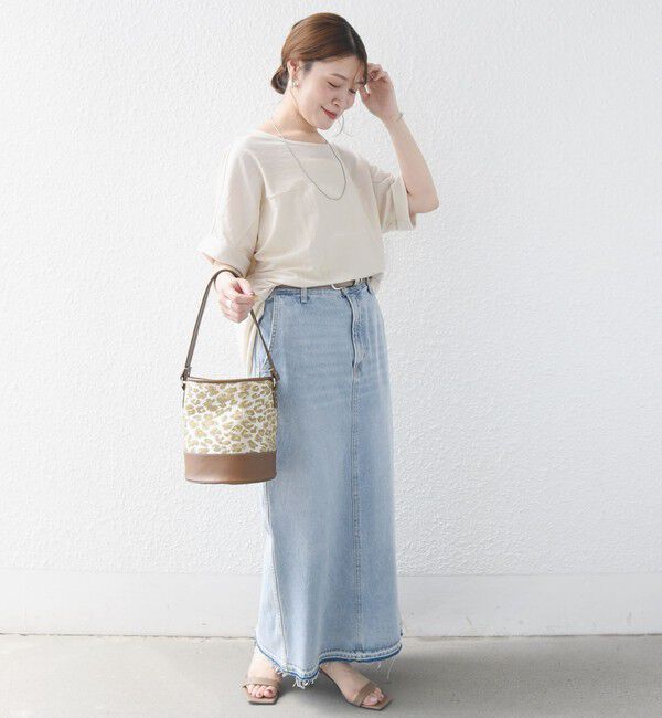 SHIPS for women「【実力派ベーシック】〈手洗い可能〉レーヨン ナイロン ドルマン 半袖 プルオーバー」|Tシャツ・カットソー|