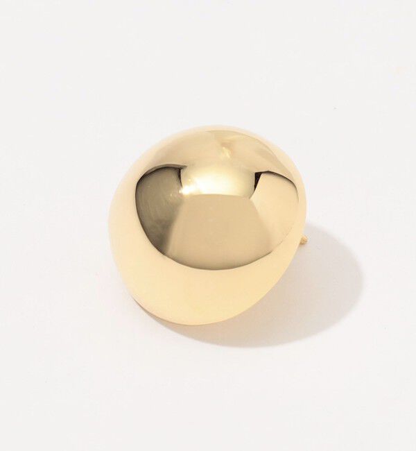 TOMORROWLAND GOODS「Annika Inez Hemisphere ゴールドピアス」|ピアス|