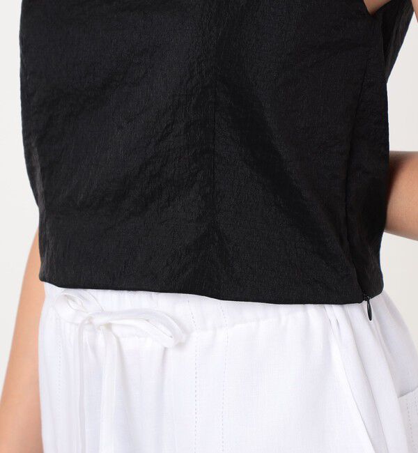 TOMORROWLAND GOODS「LAUREN MANOOGIAN CROP ノースリーブトップ」|シャツ・ブラウス|