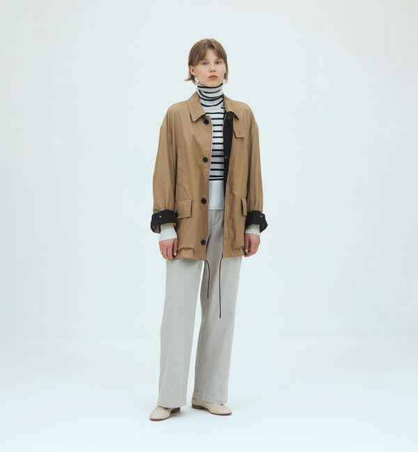 GALERIE VIE「パウダーコットンギャバジン ショートコート」|その他|