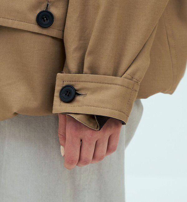 GALERIE VIE「パウダーコットンギャバジン ショートコート」|その他|